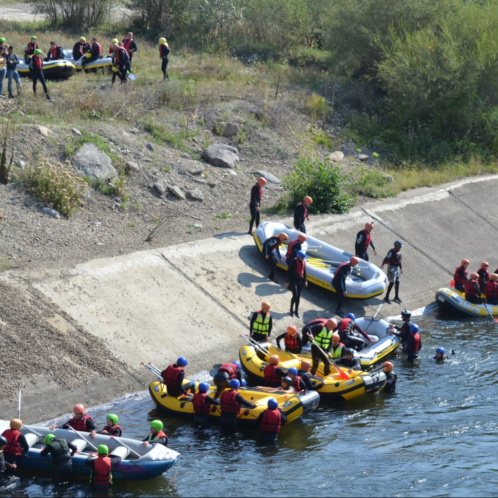 puntul de start rafting romania